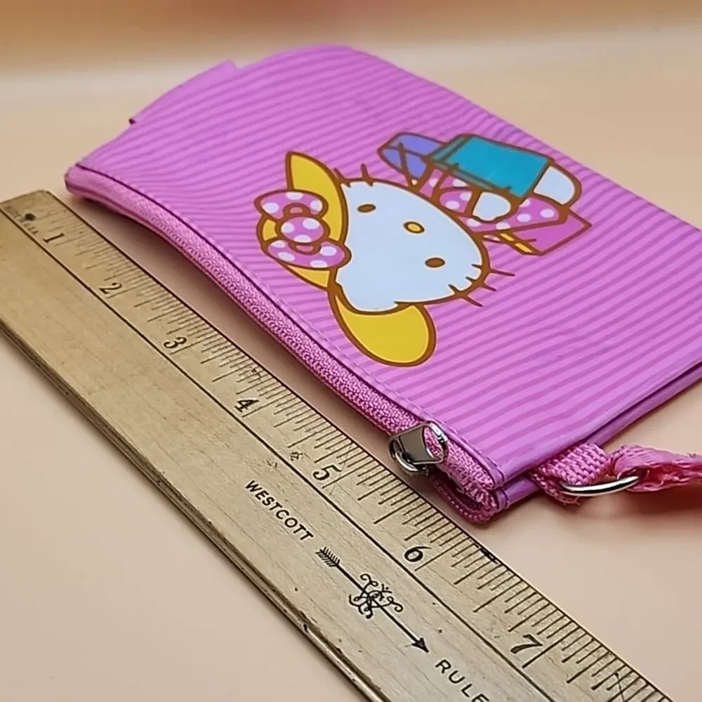 2004 Sanrio Hello Kitty Pink Zippered Pouch/Bag Starpoint 6